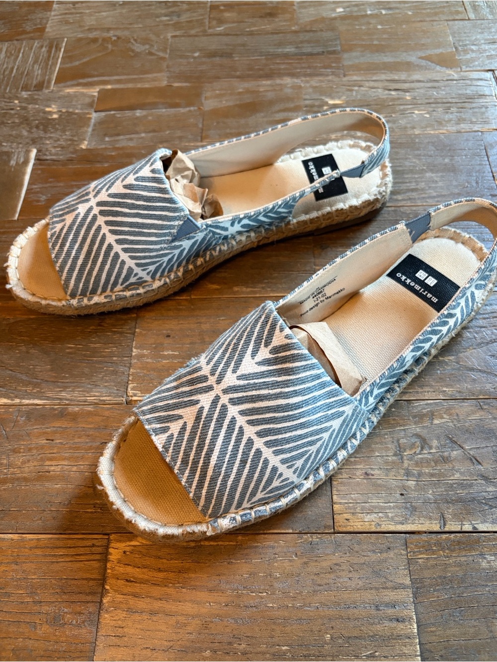 Uniqlo Marimekko Collab Espadrille Sandals View 4